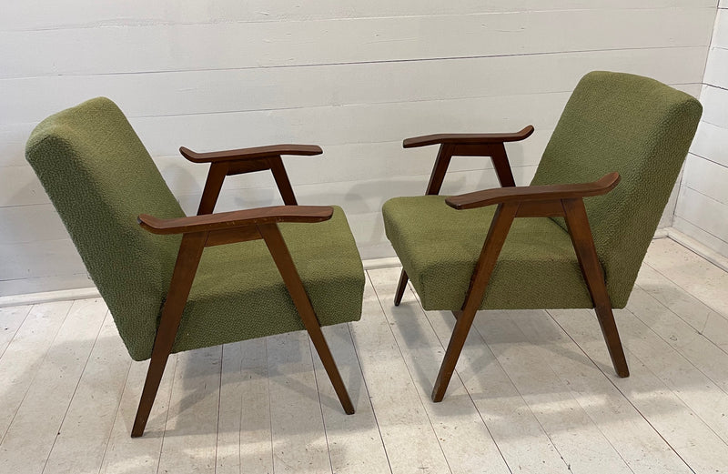 Mid Century  Arm Chairs #3804