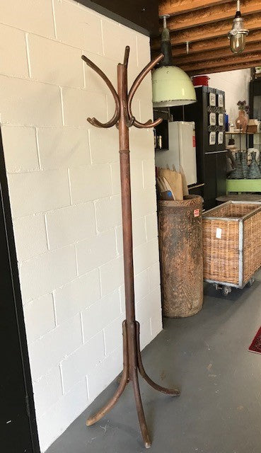 Vintage Wooden Czech Thonet Coat Rack  #3632A Byron