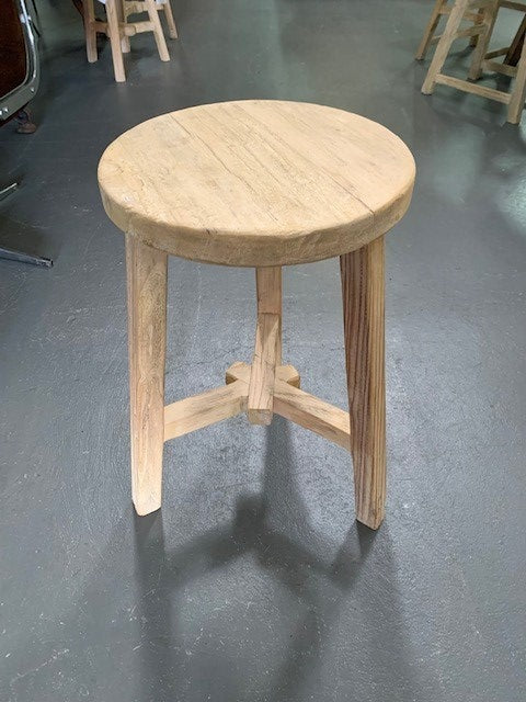 Wooden Stool  # 4615 Byron O HOLD