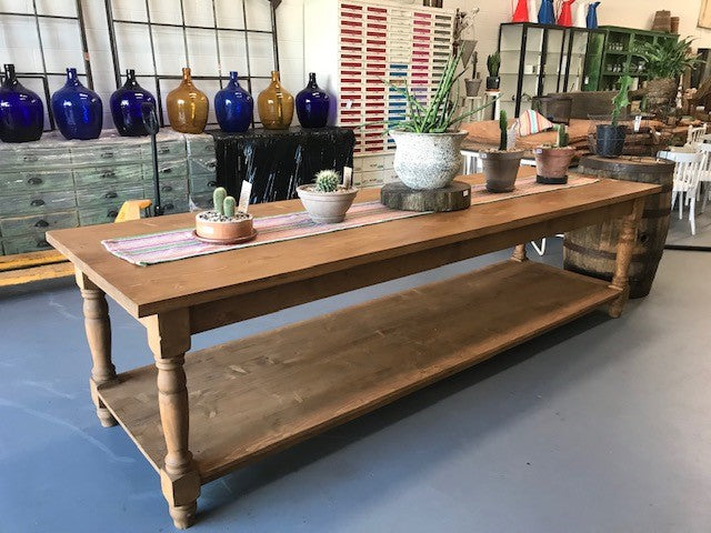 Vintage European Kitchen Island Table  #4076  Byron