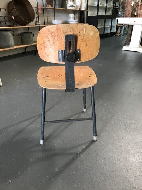 Vintage School Desk Chair #3647 Byron