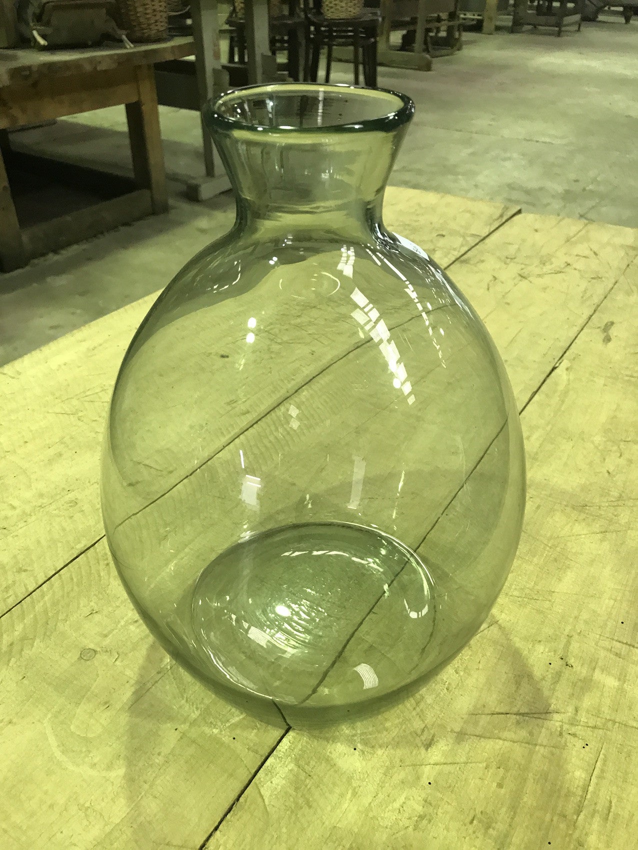 Vintage industrial European glass jars  #1814 sm