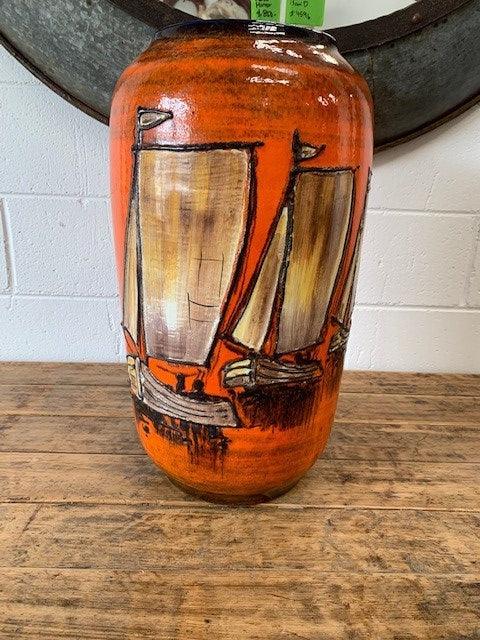 West German Glazed Vase #4605  Byron
