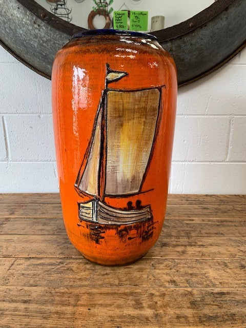 West German Glazed Vase #4605  Byron