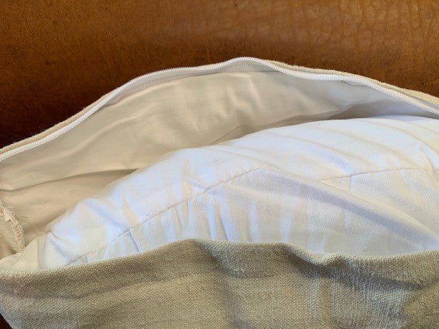 Vintage Linen Pillow  #4649  Byron