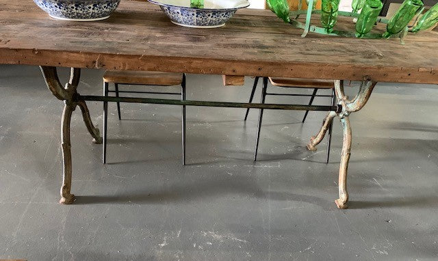 Vintage European Kitchen Table  #4327  Byron