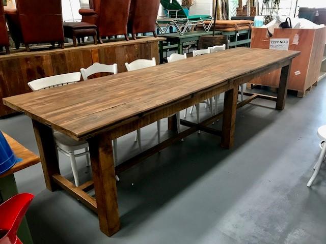 Vintage European Farmhouse  Table  #3675A