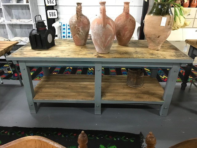 Vintage European Workbench /  Kitchen Island  #B3315 Byron Warehouse