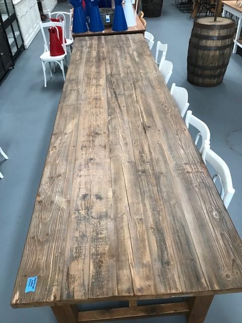 Vintage European Farmhouse  Table  #3675C