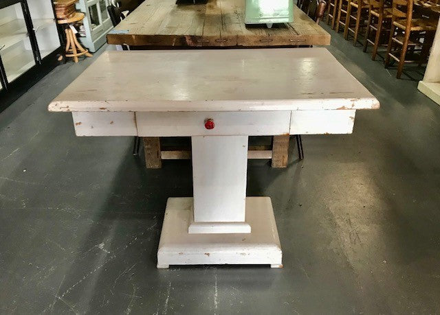 Vintage European Wooden  Table  #3643  Byron